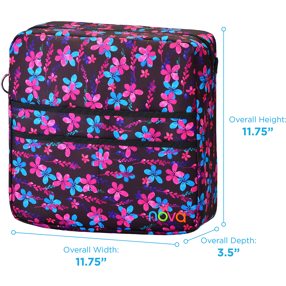 Flower Pattern Bag Dimensions 